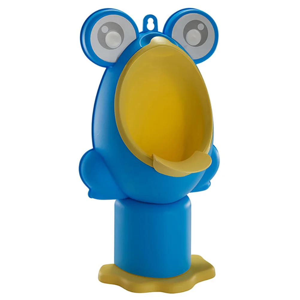 

Boys Potty Training Urinal Cartoon Hanging Design with Rotating Water Wheel Smooth Easy Clean Removable Waste Tank