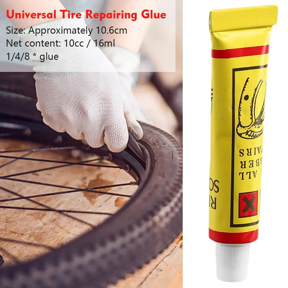 1/4/8Pcs Tire Glue Car Motorcycle Bike Repair Glue Moisture-proof High Temperature Resistance Rubber Bond Patch Maintenance Tool image 3