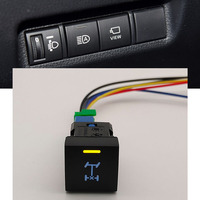Car Led Front Rear Differential Diff Lock Control Switch Button for Toyota Camry V70 2018 Rav4 Corolla Altis 2019 prado 150 2020
