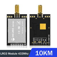 DX-LR03 433/475Mhz 868/915Mhz Uart serial port 10KM long distance communication 30dbm PA Amplifier AT command LoRa Module