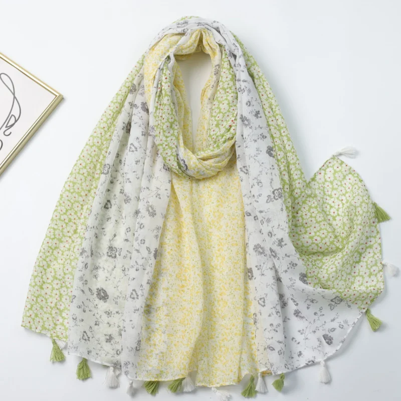 وشاح طويل مطبوع عليه حرير بالي صغير مجزأ للبيع من المصنع للتجارة الخارجية عبر الحدود بث مباشر للسفر والعطلات Sun P