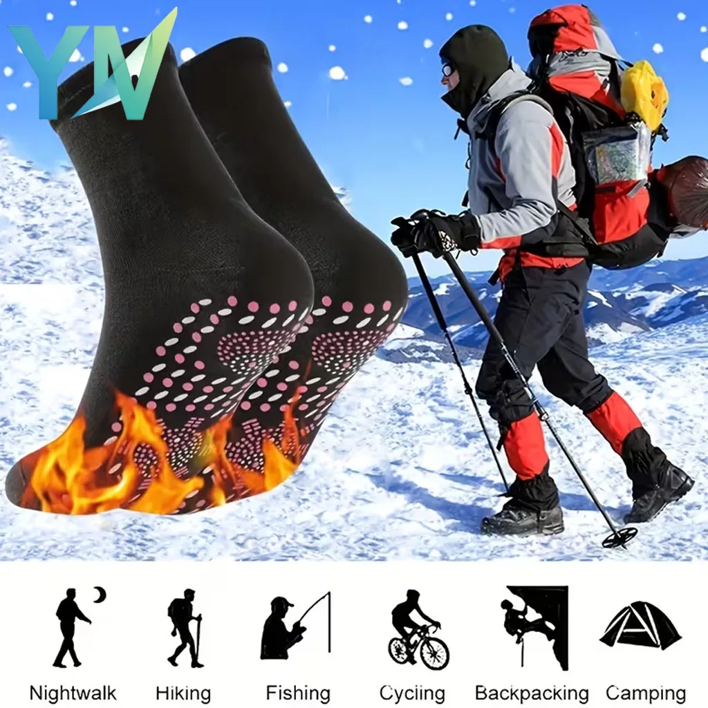 1 à 10 paires de chaussettes de thérapie par pression des doigts pour hommes et femmes, chaussettes thermiques douces, respirantes et chaudes pour le confort par temps froid, idée cadeau