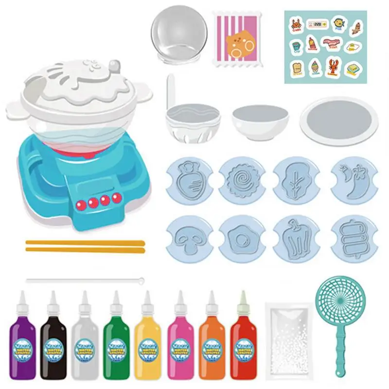 Magic Hot Pot Toy Toy Food Set Play Kitchen Accessories Fun Cooking Pretend Play With Realistic Bubble Sounds And Lights Gift