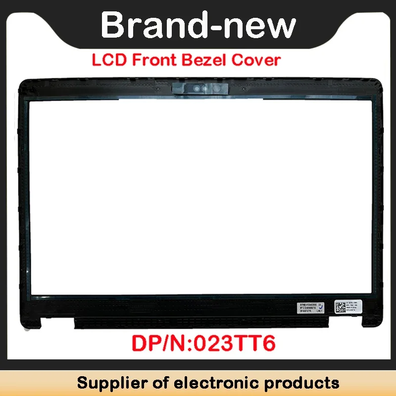 New For Dell Latitude E5480 E5490 E5491 3D LCD Front Bezel Cover 023TT6