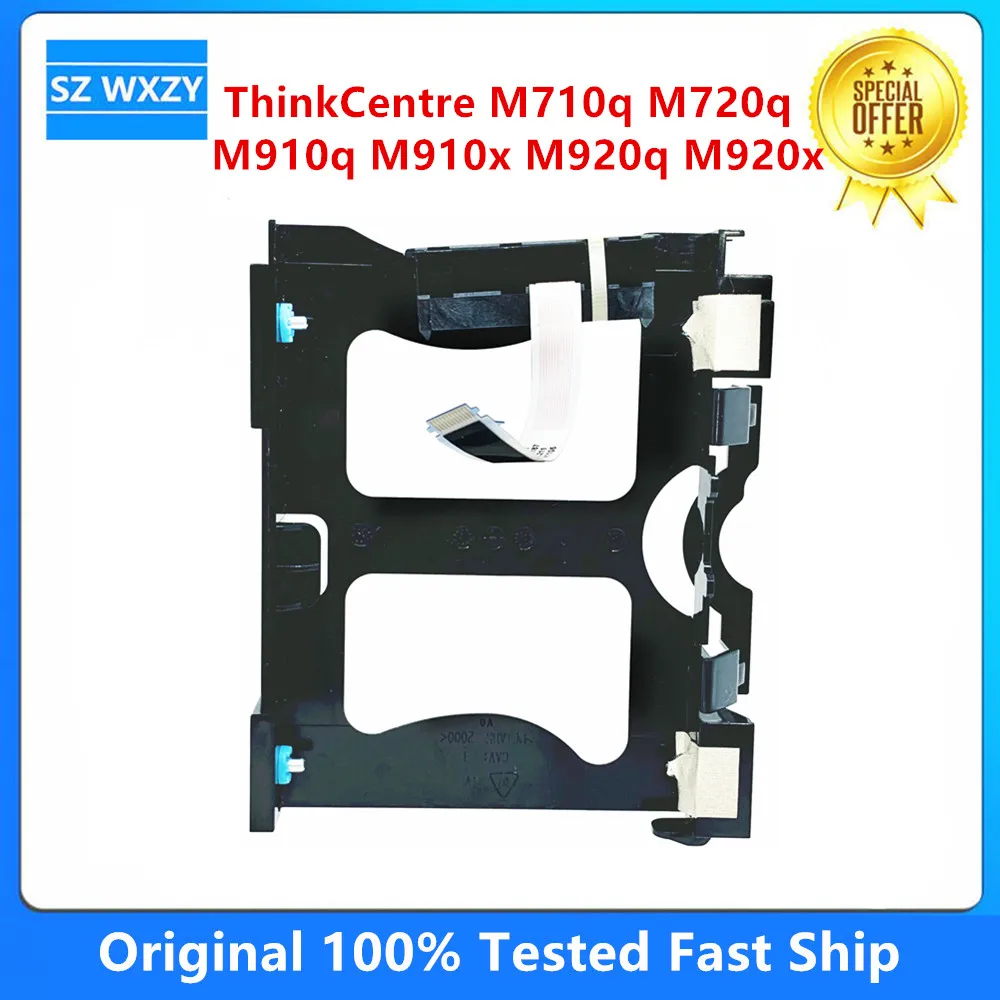 Original For Lenovo ThinkCentre M710q M720q M910q M910x M920q M920x SATA HDD Caddy Bracket & Cable 00XL211