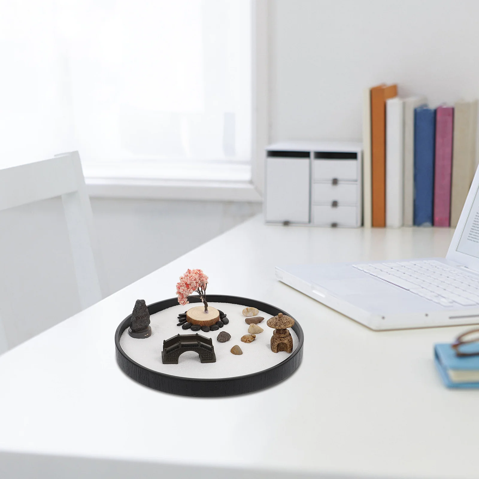 1 Set Sand Table Decor Micro Courtyard Diy Mini Garden Accessories Home Office Desk Tabletop Zen Decor Simulation Handicraft