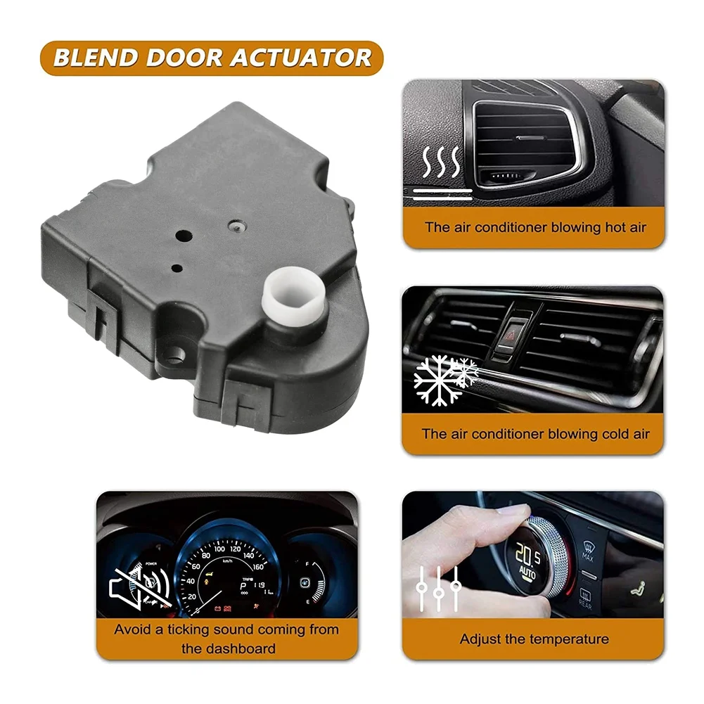 604-118 HVAC Heater Blend Air Door Actuator for Buick LeSabre / Pontiac Bonneville 2000-2005 1572646,52491801,89018377