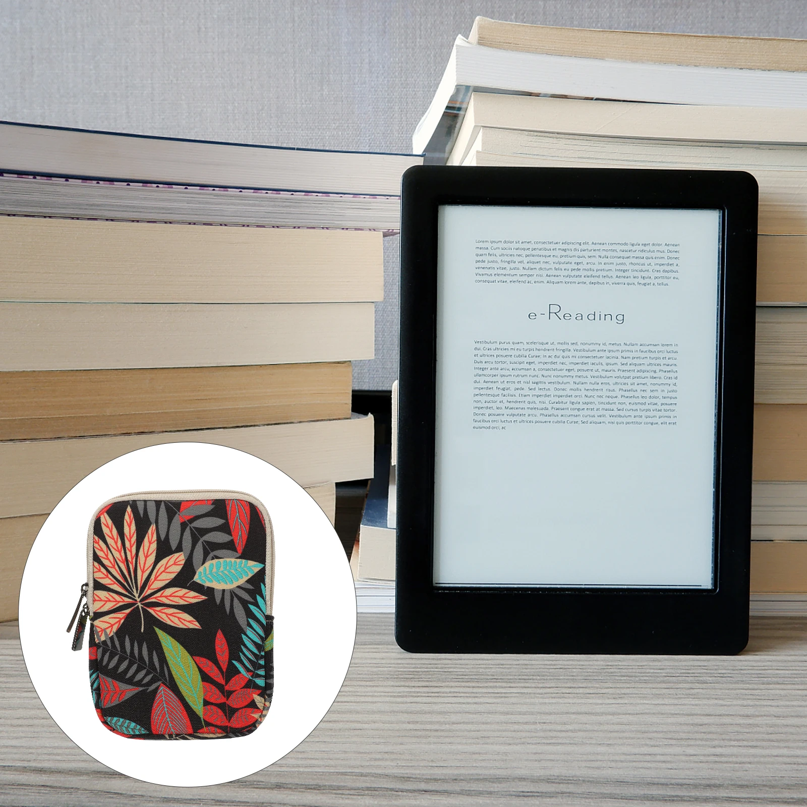 

Case Electronic Book Pouch E-book Sleeve Ebook Reader Covers Canvas E-reader