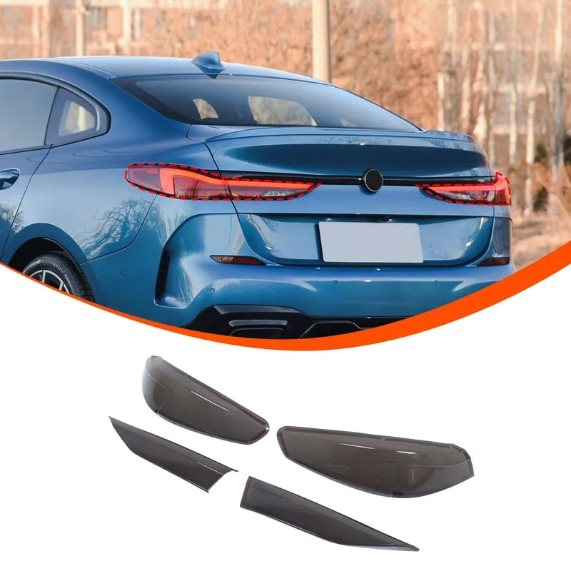 

For BMW 2 Series F44 2020-2024 Automotive Taillights Smoked Black Shell ABS Transparent Gray Automotive Modification Accessories