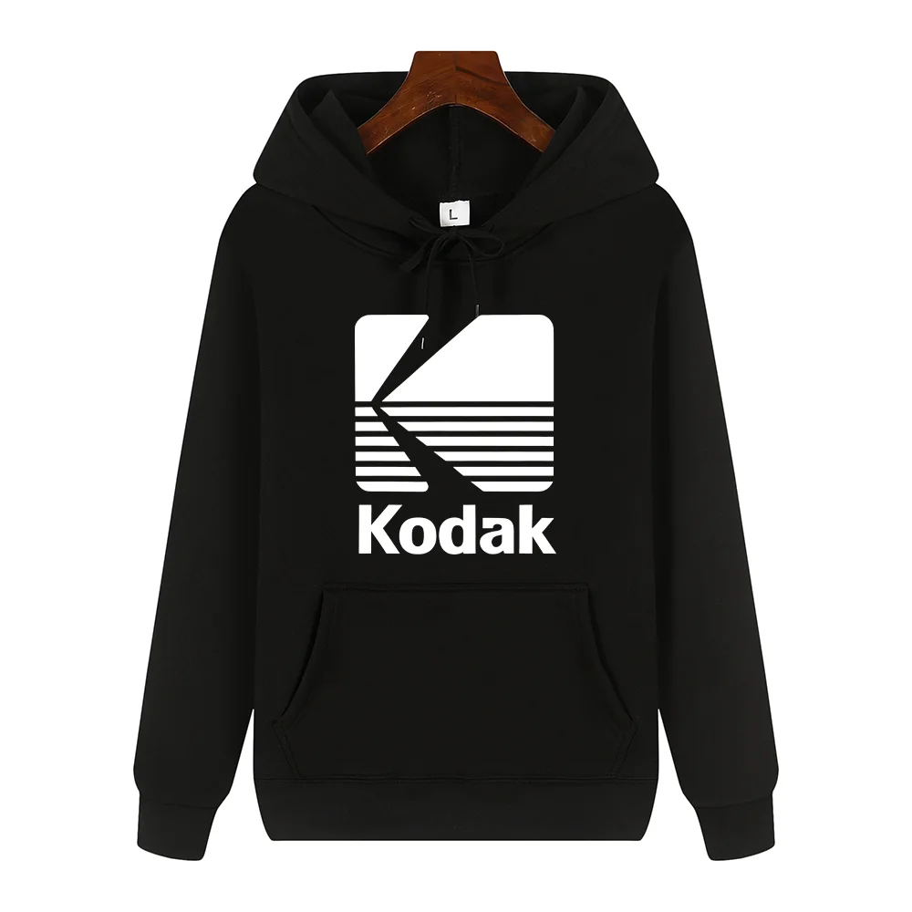 

Новая осенне-зимняя мужская толстовка с принтом в стиле Y2K от Kodak, модная свободная удобная уличная куртка для занятий спортом на открытом воздухе