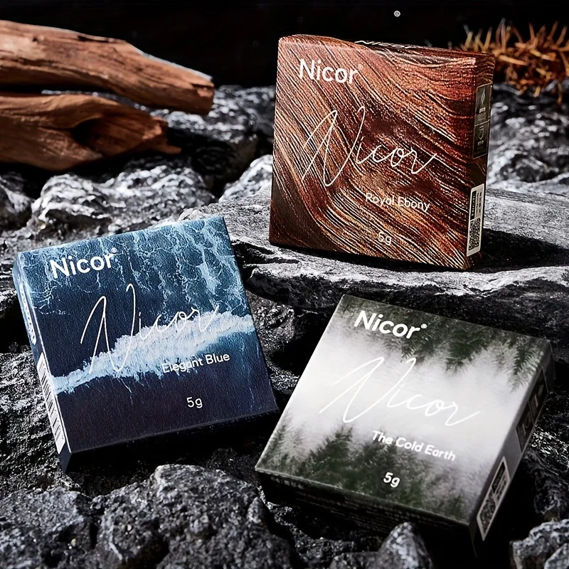 

Men's Solid Perfume Stick,Long-Lasting Herbal & Woody Fragrance Balm,Moisturizing Travel-Friendly for Dating & Daily Use