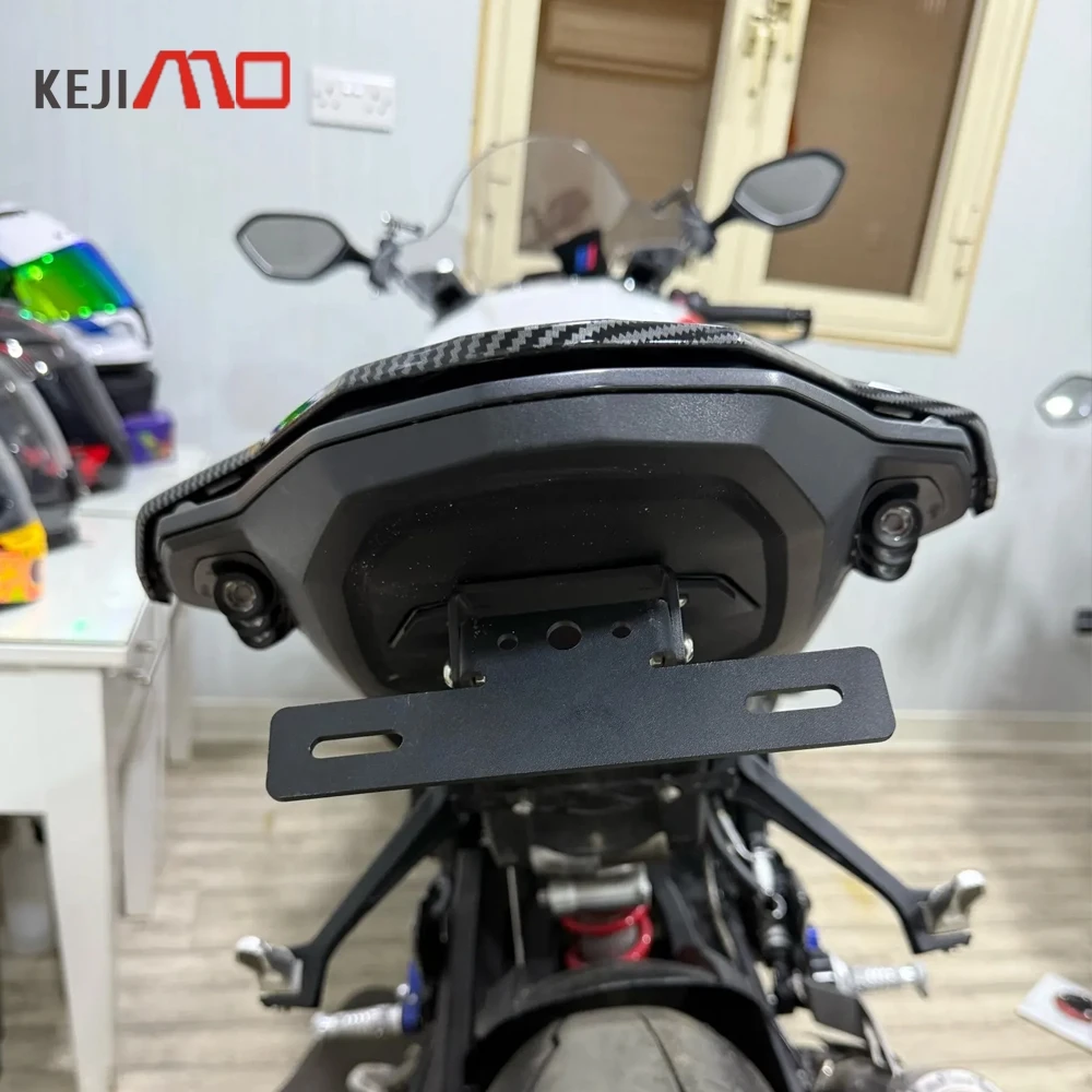 

S1000RR License Plate Holder Motorcycle Tail Tidy For BMW S1000RR S1000R M1000RR 2019-2026 Adjustable Short number plate holder