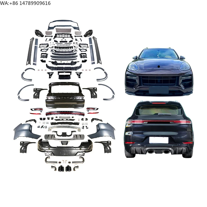 2011-2017 Car Bodykit 2024 Turbo GT Bodykit Car Lights LED Headlight Front And Rear Bars Upgrade Kit For Body Kit Full B