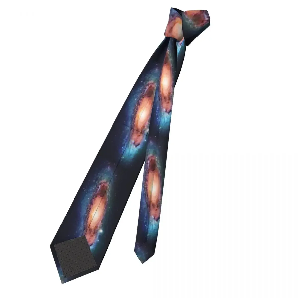 Space Nebula Galaxy Men Necktie Skinny Polyester 8 cm Classic Universe Neck Ties for Men Daily Wear Gravatas Business