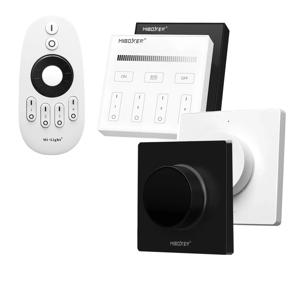 MiBoxer 2.4G RF Wireless Panel Remote Control MiBoxer/Mi-Light 2.4G Series Products