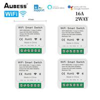 Ewelink Wifi Smart Switch 16A 2way Control Mini Smart Switch With Timer Smart Home Voice Control Work With Alexa Google Home