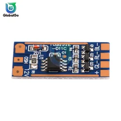 DC5-12V RGB flashing light module 11 modes key switching slide color light module high current drive flash module