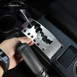 For 07-21 Toyota FJ Cruiser gear anti-scratch decorative stickers car interior styling aluminum alloy decorative stickers