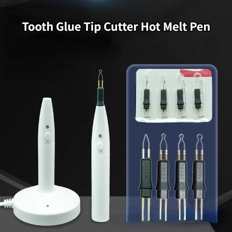 Tooth Glue Tip Cutter Hot Melt Pen Filling Pen Hot And Cold Dental Glue Fuse Autoclaved At High Temperature Reuse Dental Tool