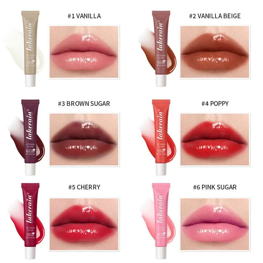 Crystal LIP BALM BUTTER Long Lasting Nourishing Lip Gloss Fade Lip Lines Moisture Anti Dry Jelly Lip ButterWoman Beauty Cosmetic