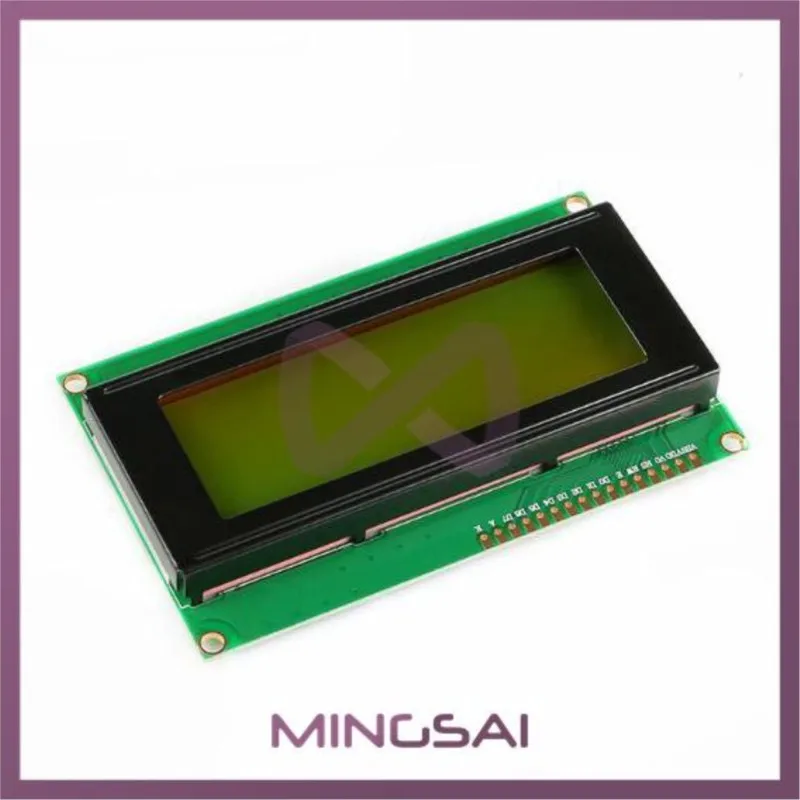 LCD2004 + I2C 2004 20X4 2004A Blauw/Groen Scherm HD44780 Karakter Lcd/W Iic/I2C seriële Interface Adapter Module Voor Arduino