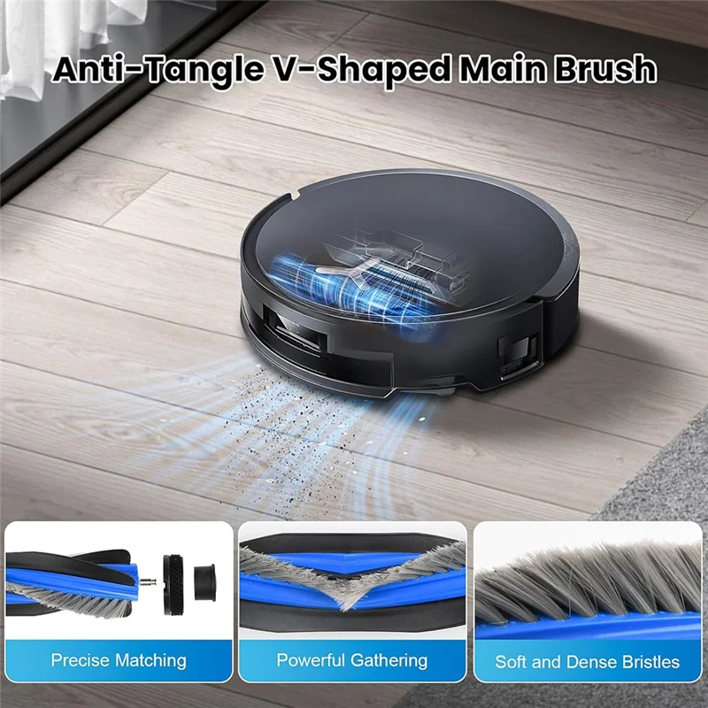 ABZS 24 pezzi di ricambio per Ecovacs Deebot T50 Max Pro Omni/T50 Pro Omni/T50 Max/T50 Pro/T50 Omni Robot aspirapolvere