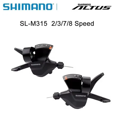 SHIMANO Altus SL-M315 MTB palanca de cambios 2X7 2X8 3x7 3x8 velocidades 2v 3v 7v 8v 14v 16v 21v 24v juego de gatillo de palanca de cambios de bicicleta de montaña