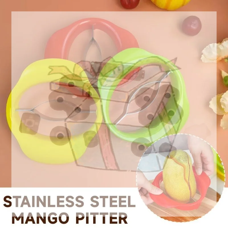 【CC】1 Piece Mango Peeler Mango Slicer Peeler And Peeling Tool Mango Divider Fruit Slices Peeler Ergonomic Mango