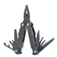 New Outdoor Multitool Camping Black  Portable Stainless Steel Edc Folding Multifunction Tools Emergency survival Knife Pliers