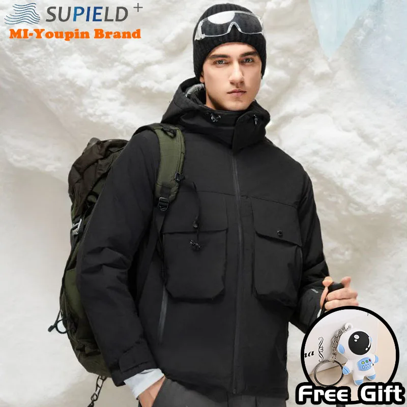 YouPin SUPIELD Winter Warm Jacket Cold Resistant Workwear Cotton Suit Astronaut Warm Technology Hydrophobic and Anti Pollution
