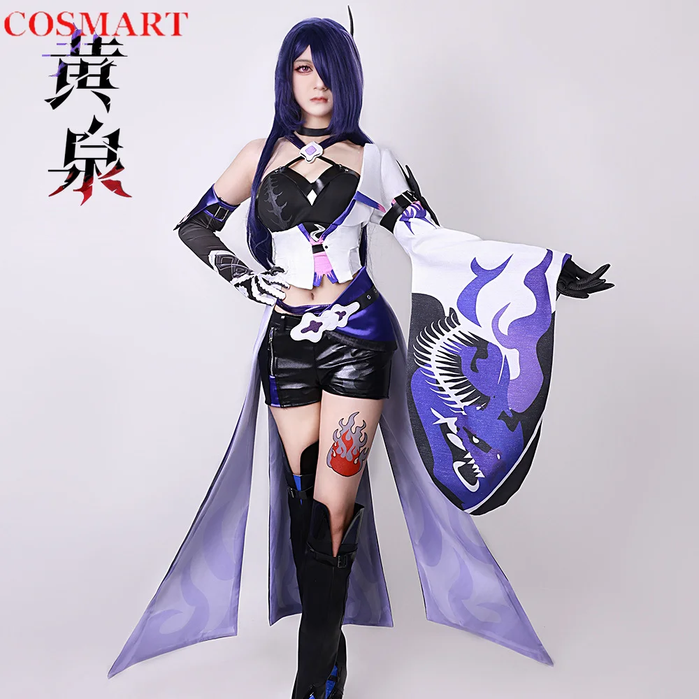 

COSMART Honkai: Star Rail Acheron Women Cosplay Costume Cos Game Anime Party Uniform Hallowen Play Role Clothes Clothing