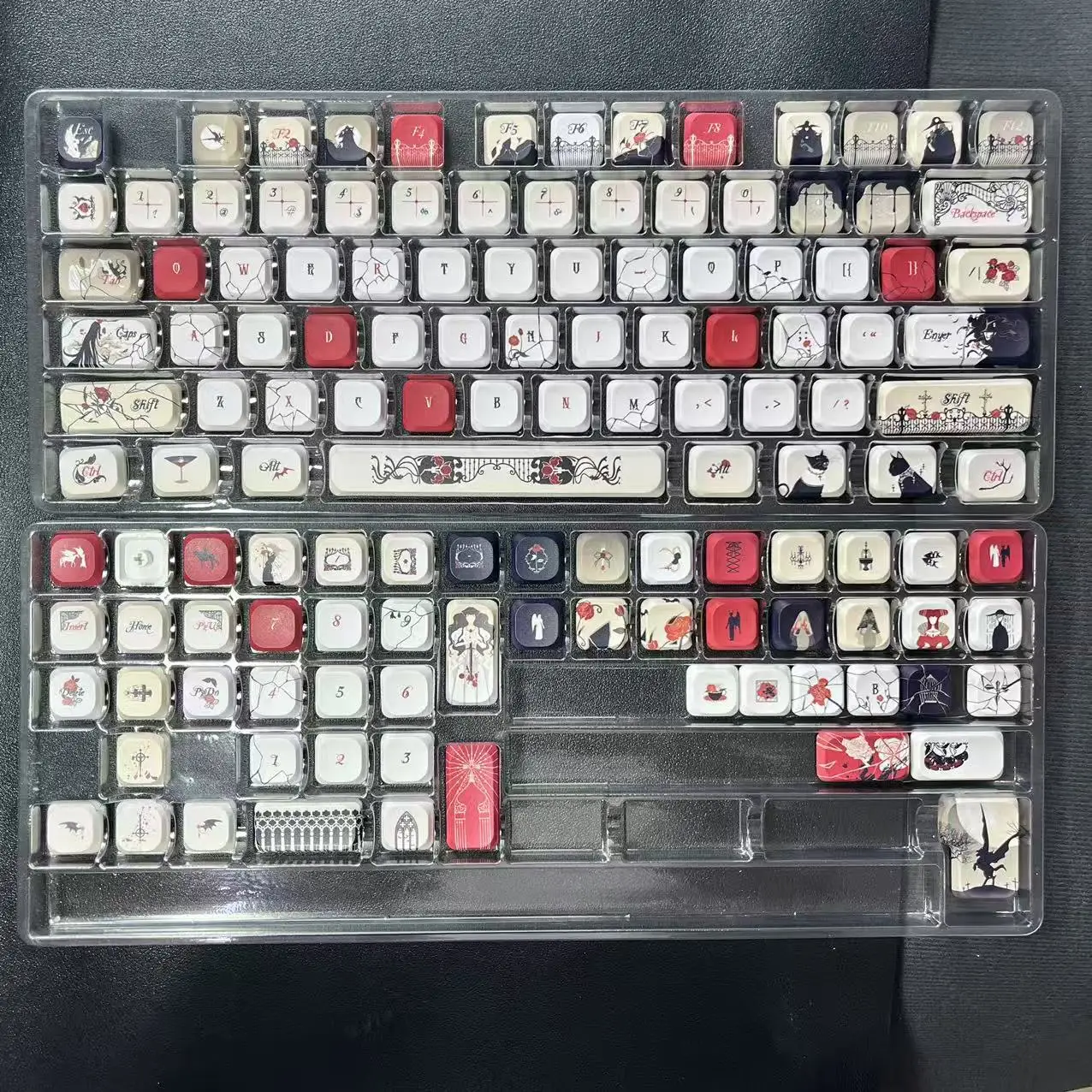 

5MM ADA Keycap Low Profile Keycaps set of Keys Double Shot PBT Keycaps for MX Switch 60% 65% 75% Gamer Mechanical Keyboard Cap