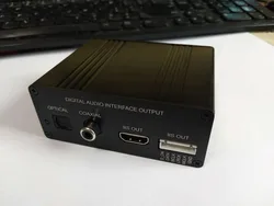 HDMI/MHL to IIS I2S HDMI IIS I2S Separate Extract Audio I2S/DSD/Optical/Coaxial