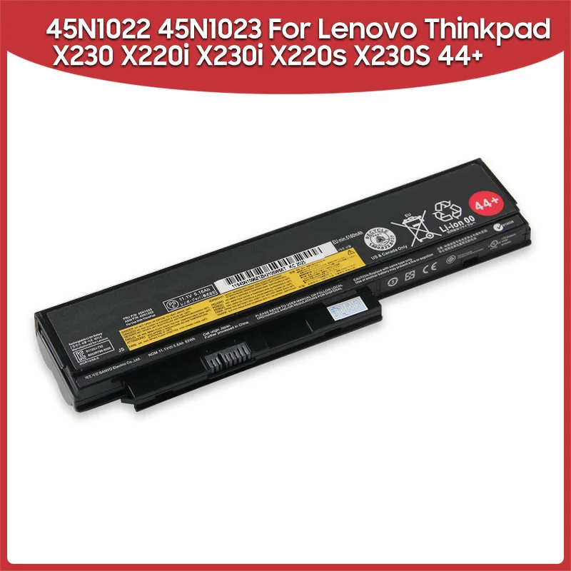 

Premium Replacement Battery 63Wh 45N1022 For Lenovo Thinkpad X230 X220i X230i X220s X220 X230S 44+ 45N1023 5160mAh