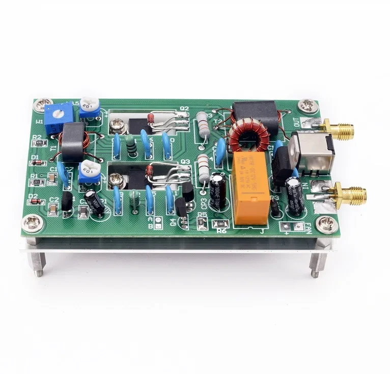 30W 3-28MHz Shortwave Power Amplifier Board CW SSB Linear High Frequency Power Amplifier Finished Board NEW