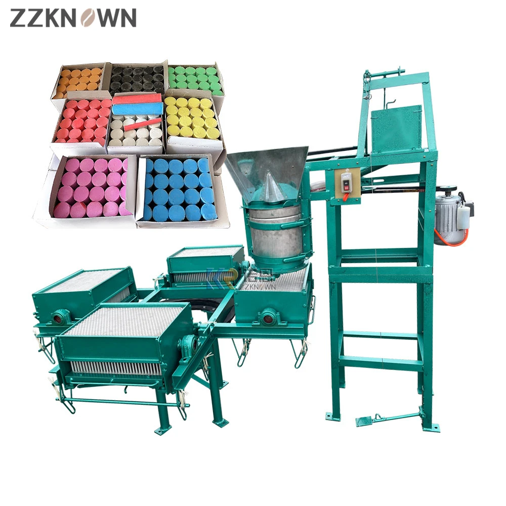 Industrial School Chalk Making Machine Electric Gypsum Powder Chalks Moulding Dustless Dchool Chalk Forming Machinery