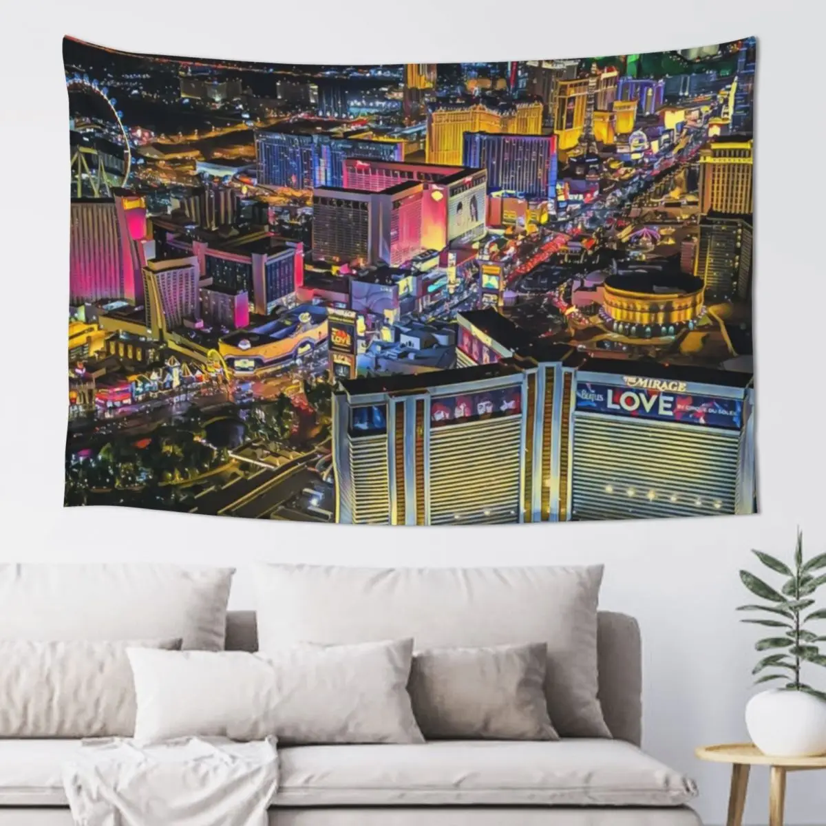 

Las Vegas Strip Tapestry Tapete For The Wall Home And Comfort Decor Room Decor Cute Home Decorating Tapestry