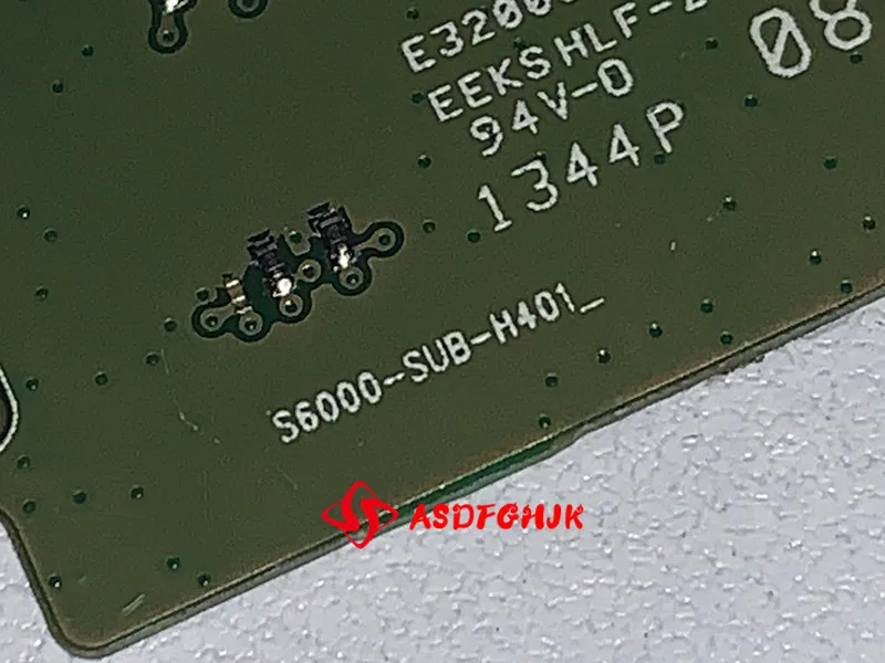 Originale per Lenovo Tab3 10PLUS S6000L connettore per scheda SD scheda logica PCB S6000-SUB-H401 funziona perfettamente