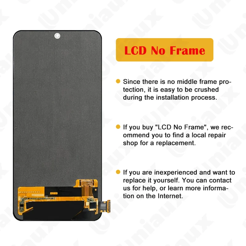 Original LCD Display Touch Screen Digitizer Assembly Replacement, Xiaomi Redmi Note 11 Pro 5G, 21091116I, 2201116SG, 6.67