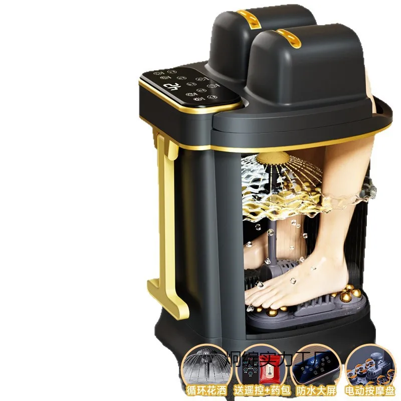 

Ведро для ног Автоматическое интеллектуальное отопление Бытовой массаж Ванна для ног Электрическое здоровье с постоянной температурой Интеллектуальная ванна для ног