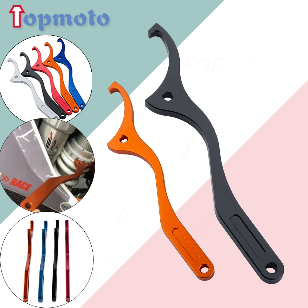 Motorcycle Rear Damping Shock Absorber Spanner Wrench Tool for KTM EXC EXC-F SX SX-F XC XC-F XC-W XCW-F Husqvarna FC FE TC TE