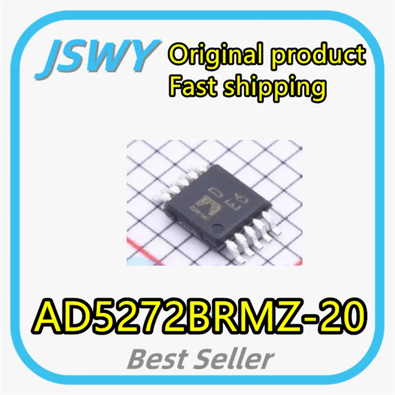 (2/20 pcs) AD5272BRMZ-20-RL7 AD5272BRMZ-20 Digital Potentiometer IC silkscreen DE6 MSOP10 100% Brand New Original