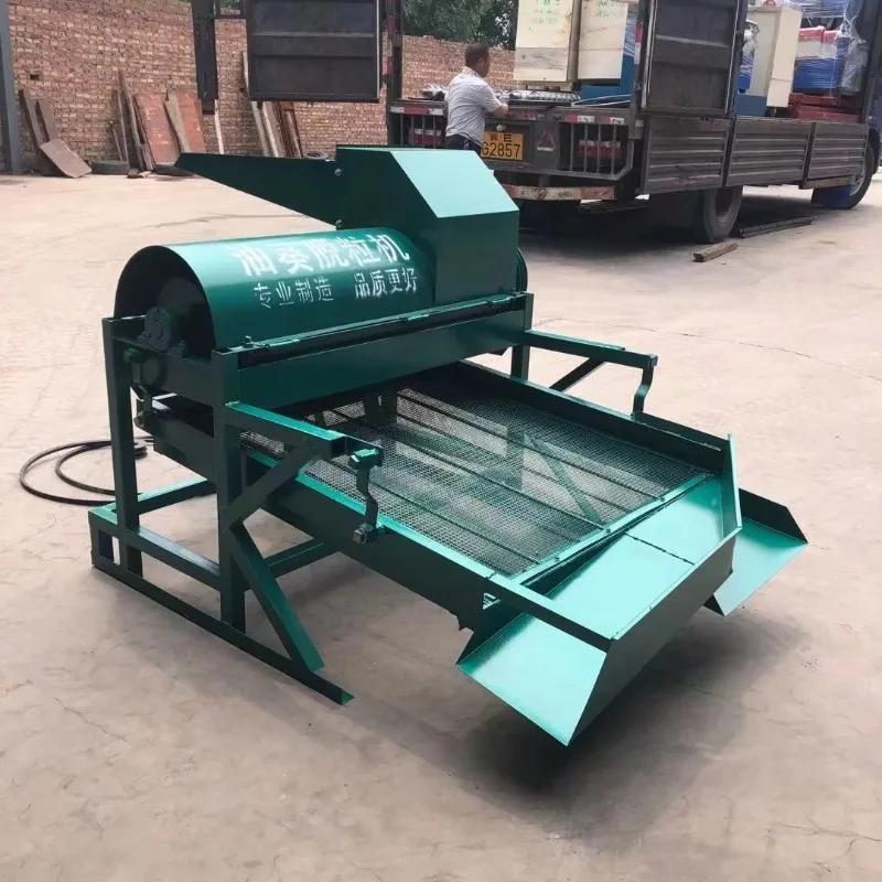 Multifunctional sunflower seed shelling electric household, seed kernel separator