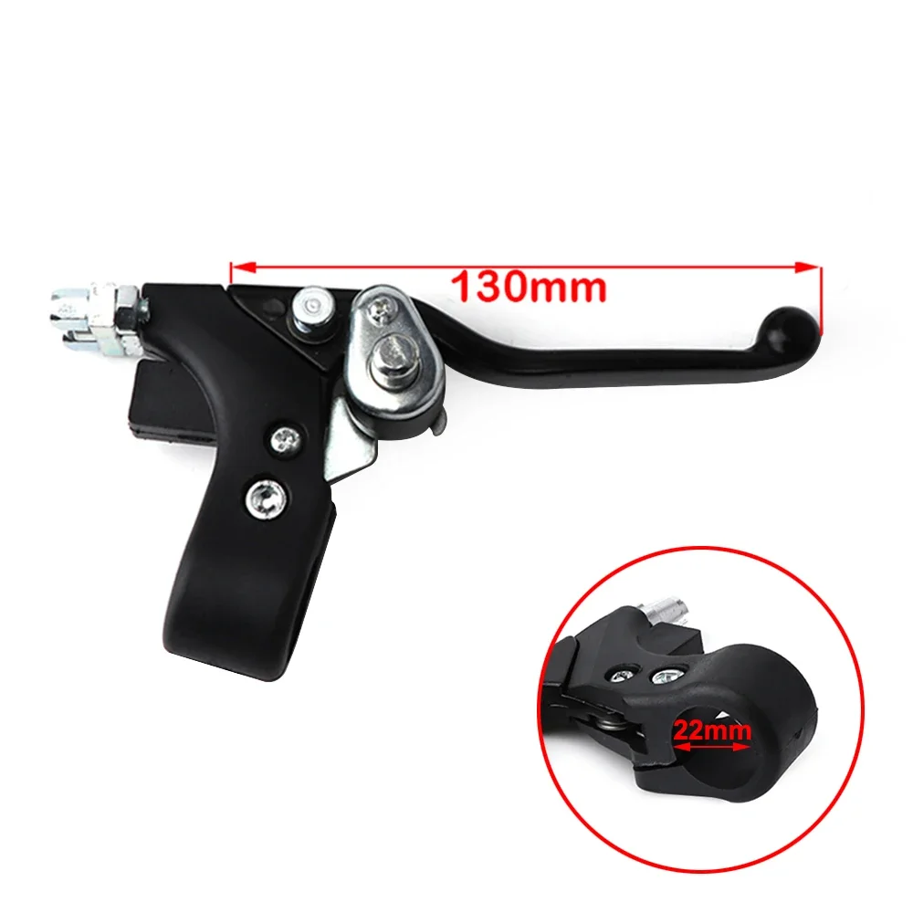 Palancas de freno de doble manija de 7/8 ''y 22mm palanca de freno de motocicleta para 47cc 49cc Pocket Dirt Bike Minimoto Scooter bicicleta ATV Quad