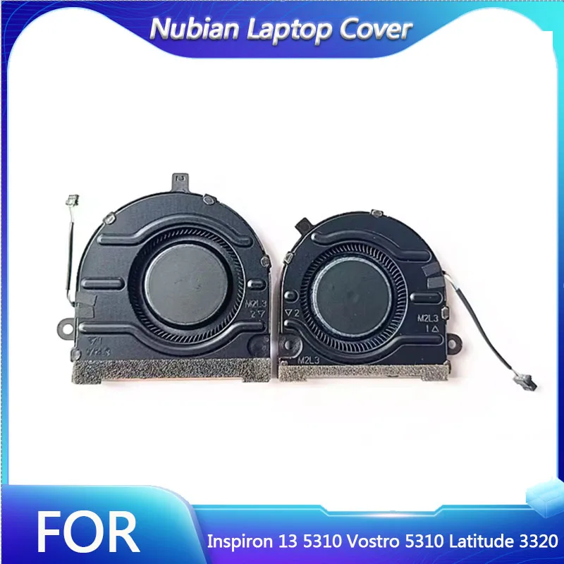 

Laptop Cooling Fan for Dell Inspiron 13 5310 Vostro 5310, Latitude 3320 CPU GPU Cooler Fans CN-0XKD91 06T5J2 0HM04F HM04F New