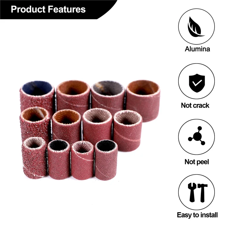 Conjunto de tambor de moagem de COFA-531 peças, núcleos de tambor de soquetes de máquina de moagem auto-aperto brocas para ferramentas rotativas dremel