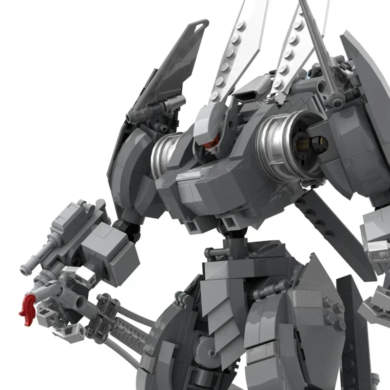 الثقيلة اعتراضية نموذج Moc قوالب بناء Outrider فارس التكنولوجيا وحدات كتل هدايا عيد الميلاد اللعب لتقوم بها بنفسك مجموعات الجمعية