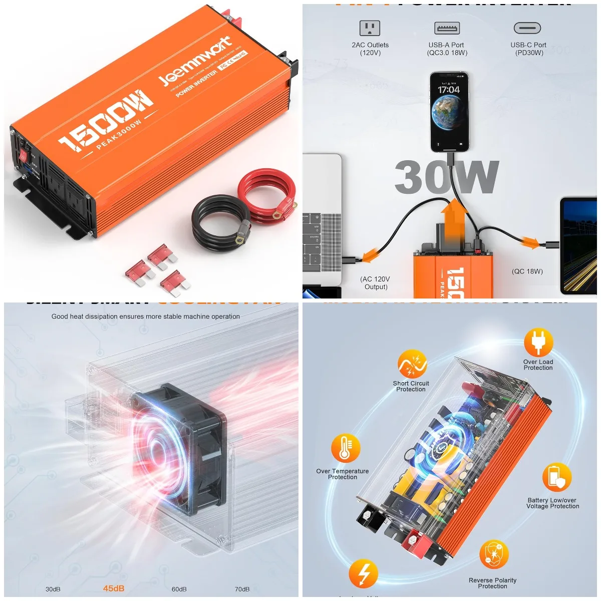 1500W Inverter 12V …