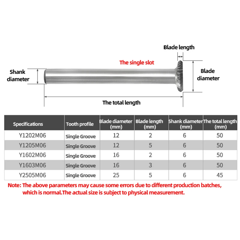 KaKarot 6mm Shank Y Type Y1602M06 Tungsten Carbide Rotary Files Burr Drill Bits CNC Engraving Rotary Tool Cutter Lime Core