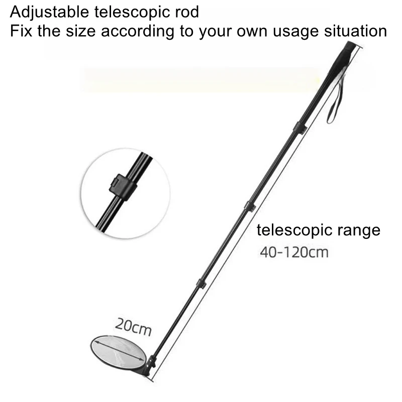 

Зеркало для осмотра ходовой части автомобиля, широкоугольное выпуклое зеркало, выдвижная уличная станция/контроль безопасности аэропорта